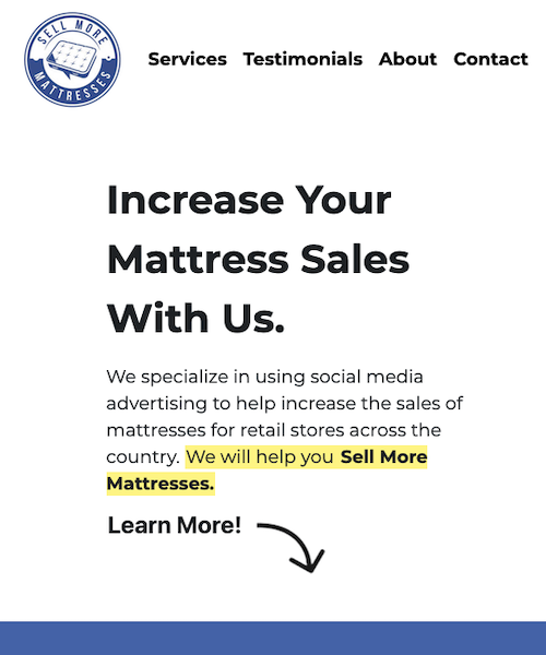 Sell More Mattresses